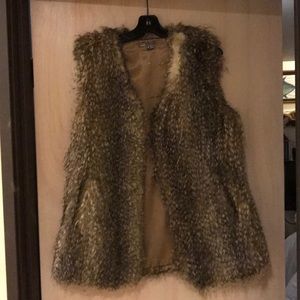 Vince Faux Fur Vest